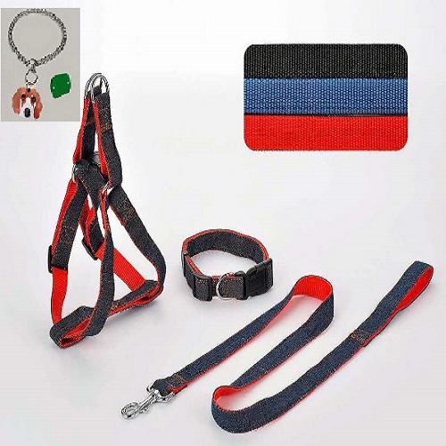 YDL103 PP Leash,Harness&Collar