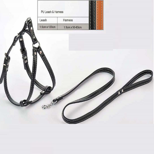 YDL 118 PU Leash & Harness